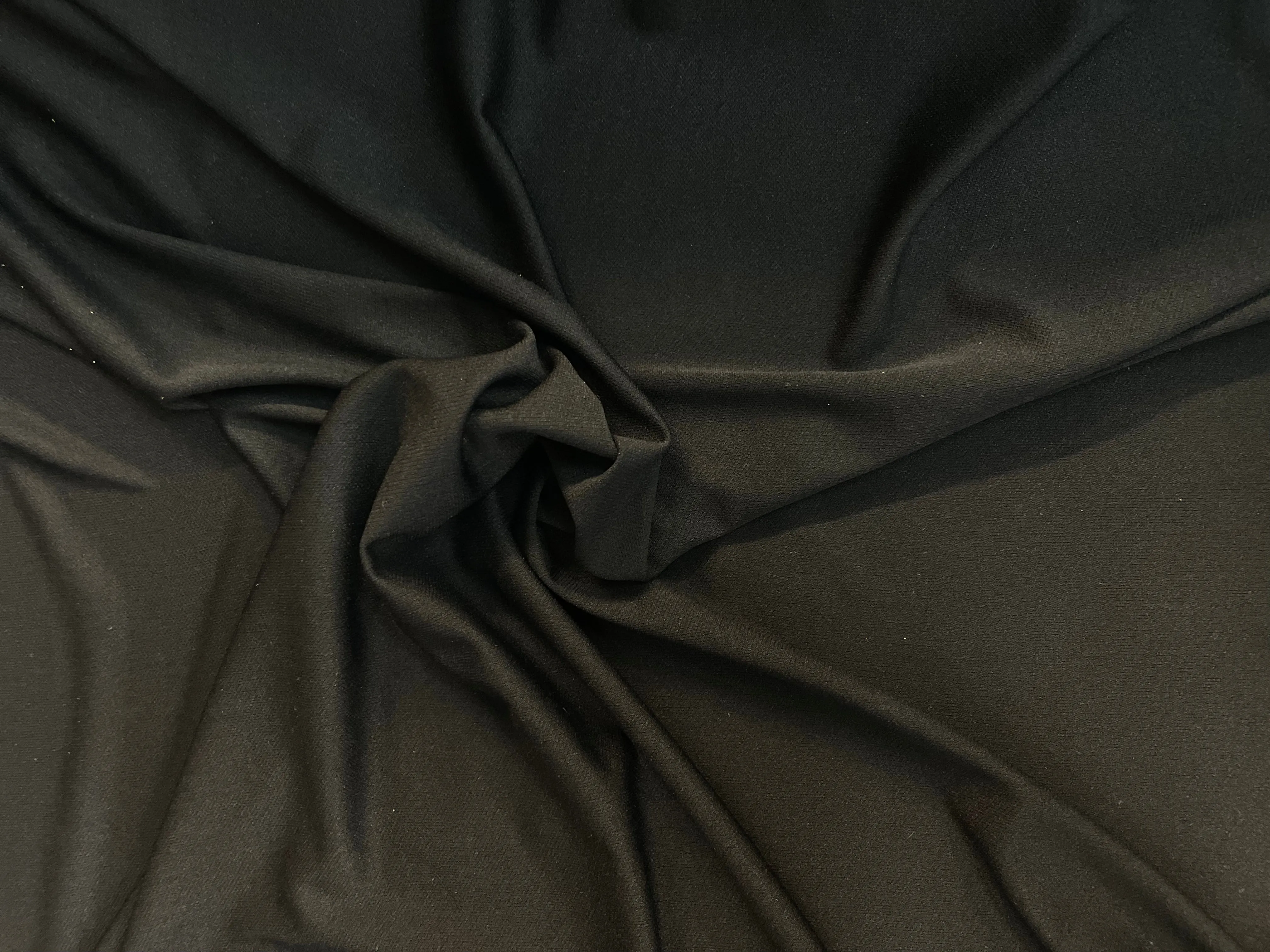 4-Way Lightweight Knit Lining - Natural Black
