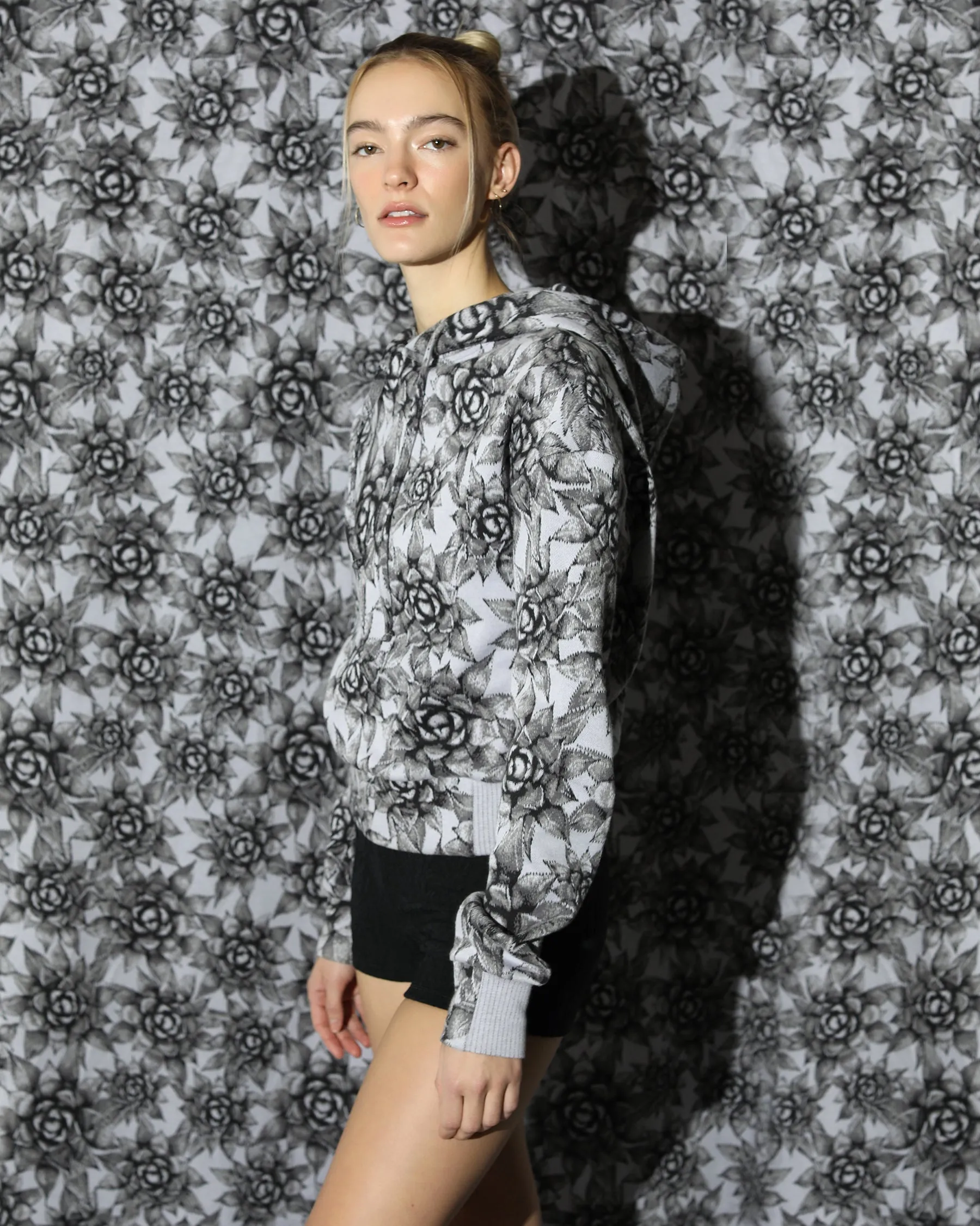 Agave Hyper Reality Knit Hoodie (FINAL SALE)