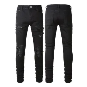 Amiri Jeans Hole & Patch Slim Stretch #8520