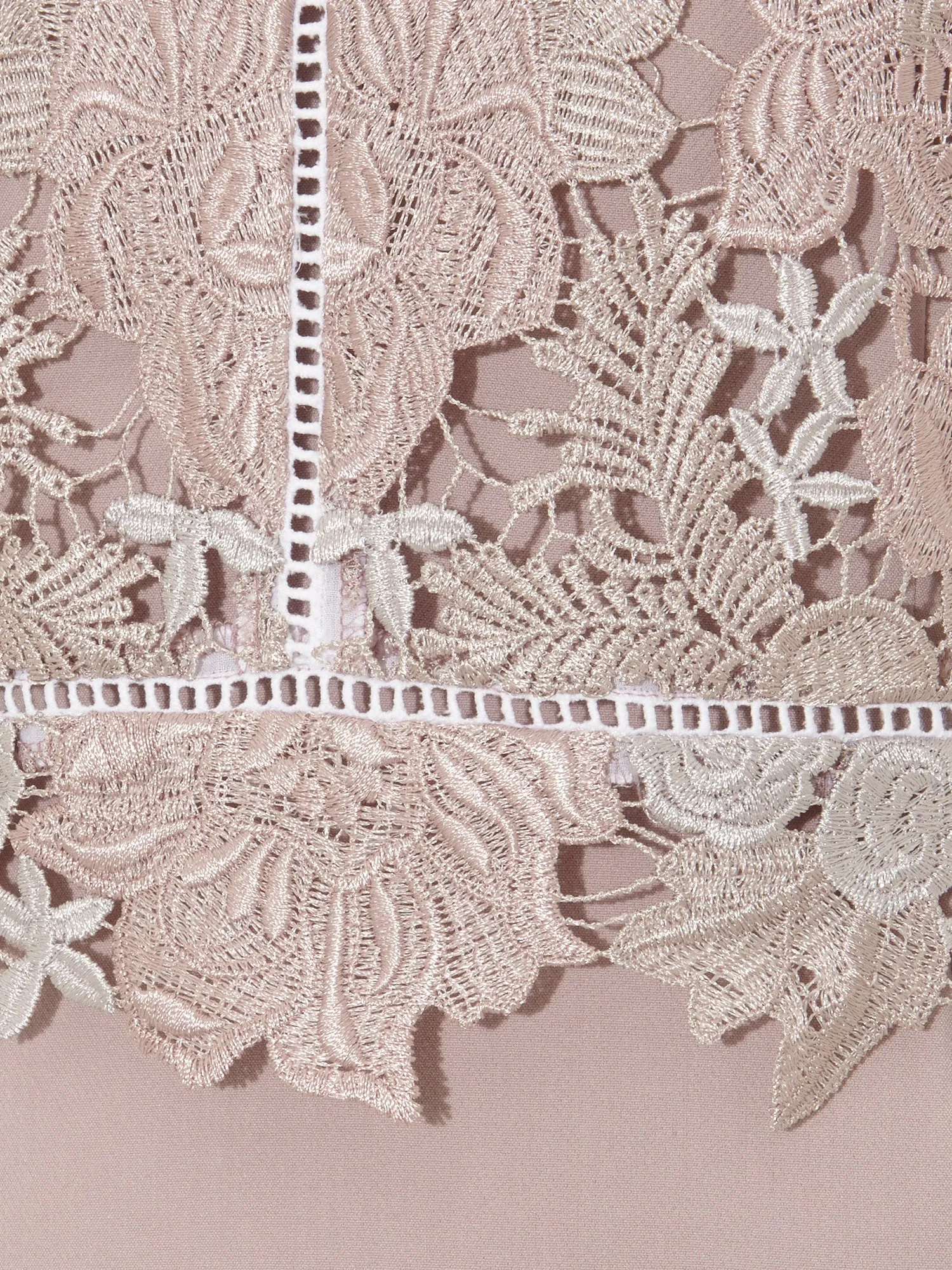 Caroline Lace Bodice Dress