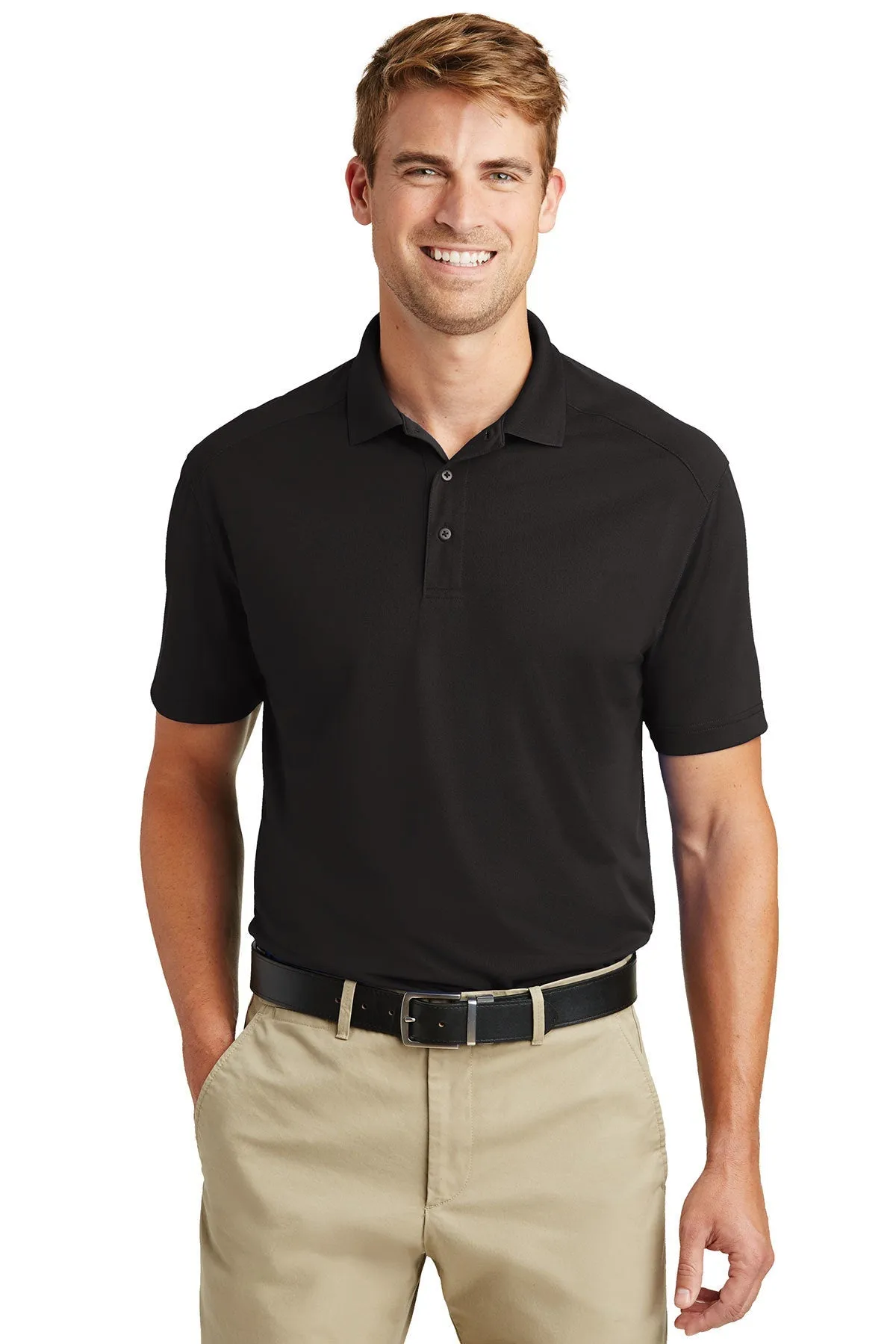 CornerStone Tall Select Lightweight Polo, Black