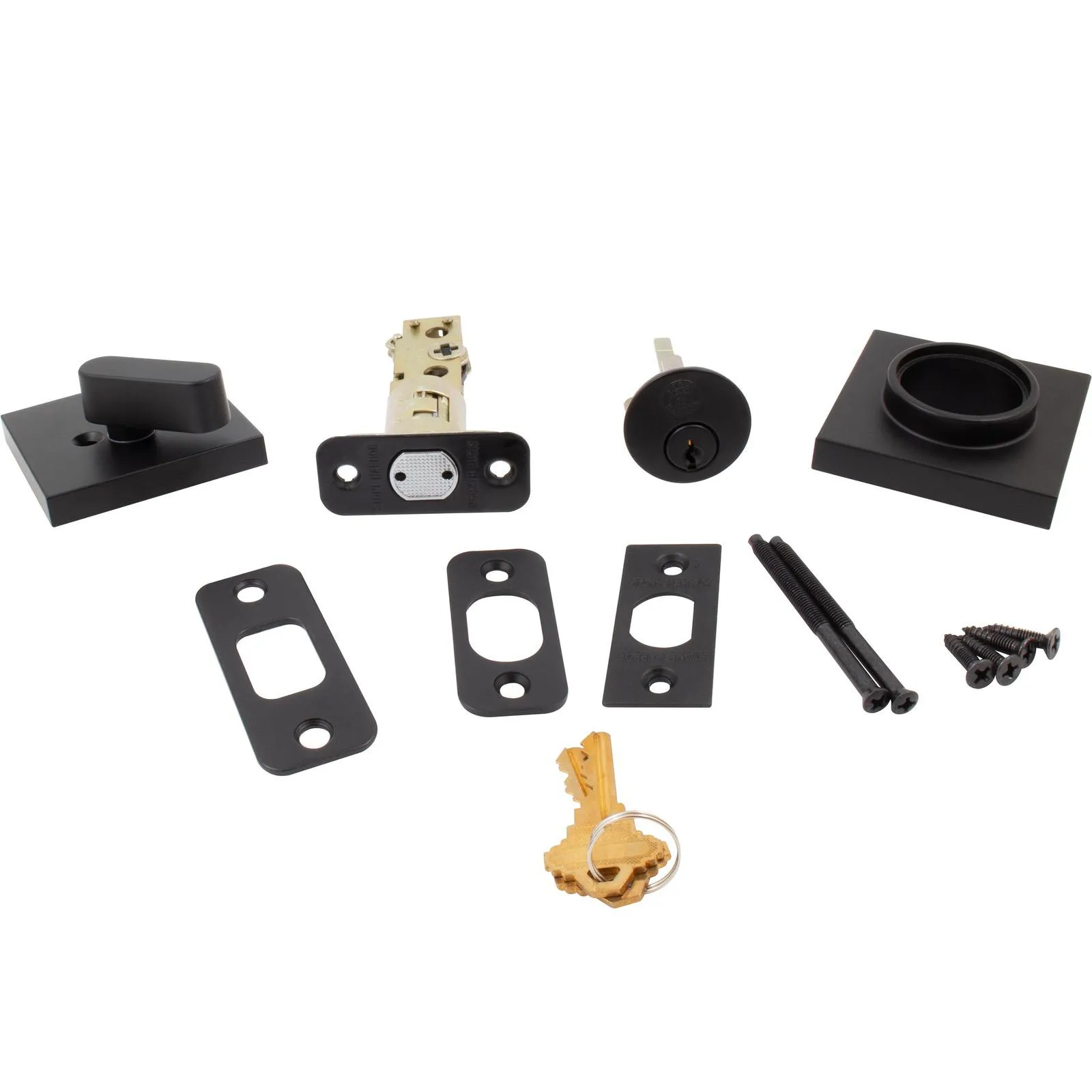 Grade 3 Contemporary Square Deadbolt