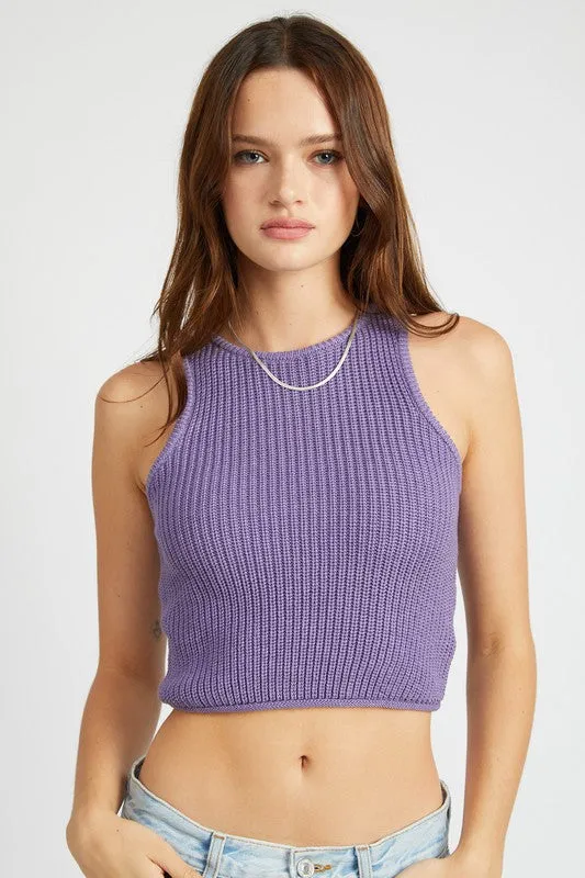 Knit Racer Back Tank