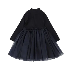 Lotus Dress | Night Blue