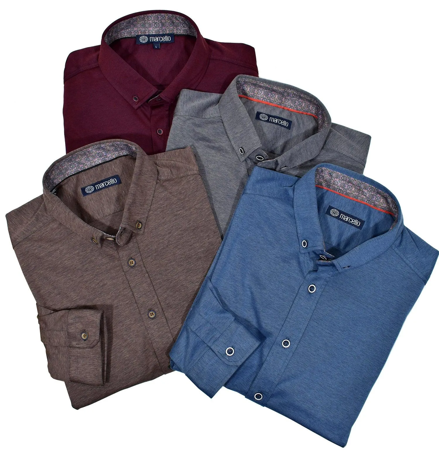 P102L Royal Oxford Knitted Polo Size LG