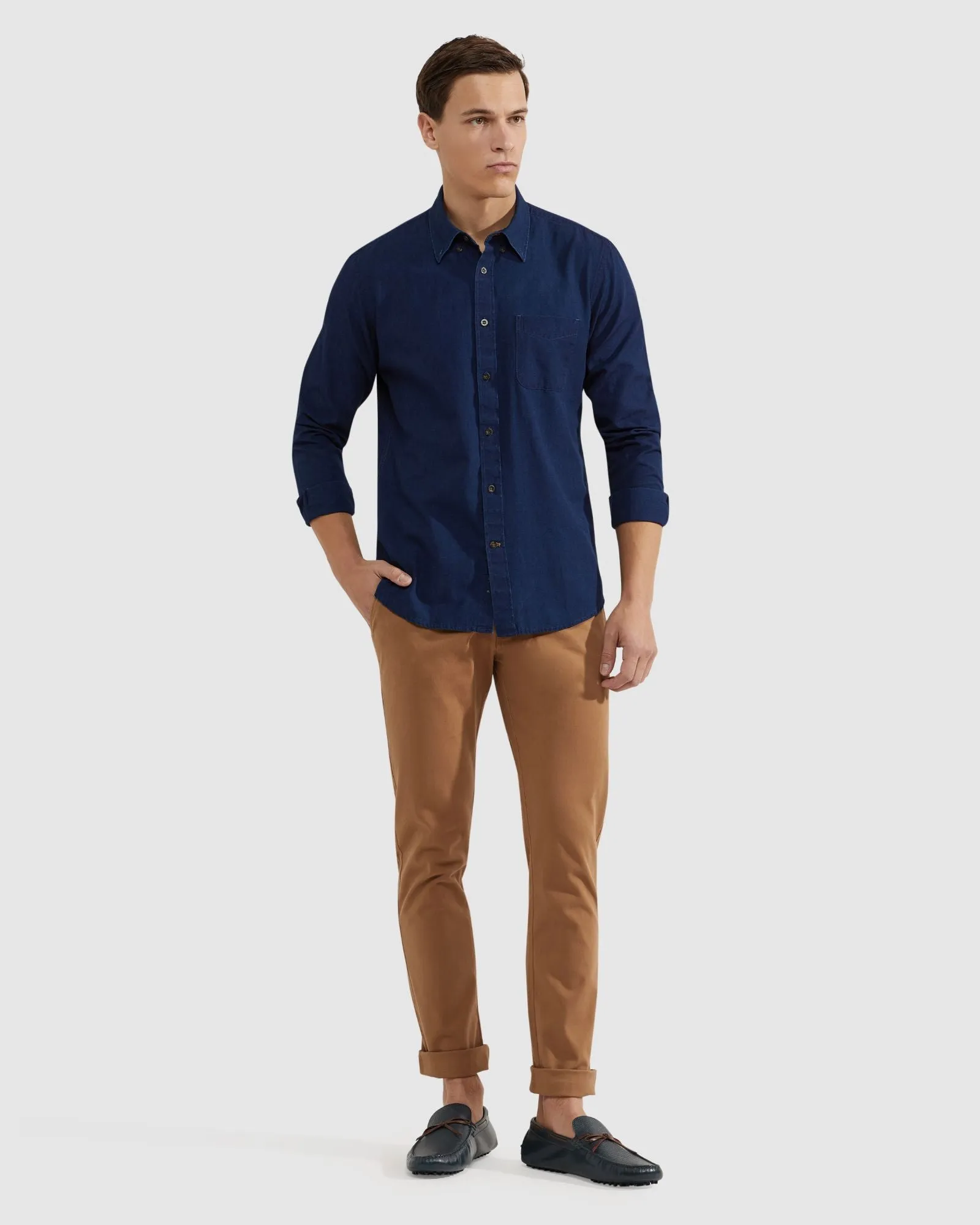 Stretch Skinny Fit Organic Cotton Chinos
